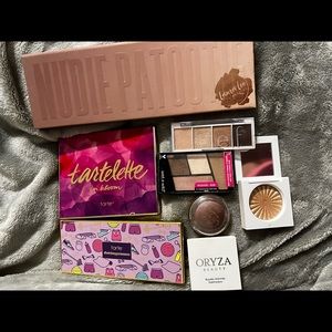 Eyeshadow palettes- assorted, including Tarte Whitney Simmons and Laura Lee